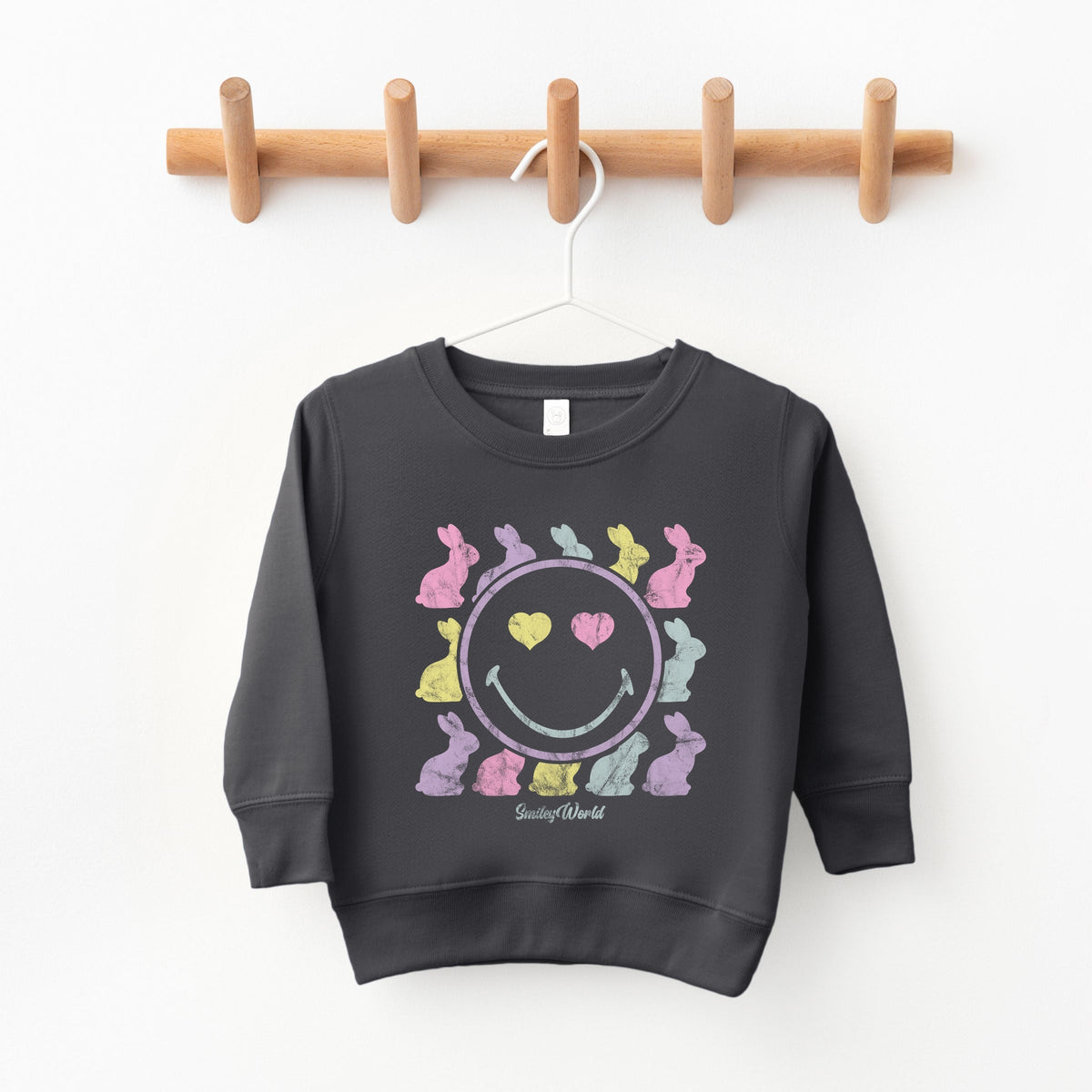SmileyWorld Bunny Silhouettes - Toddler Graphic Sweatshirt