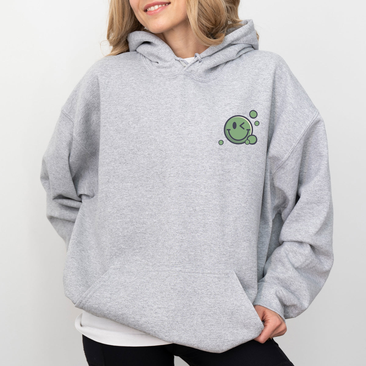 S.W.Smiley Boba - Women's Graphic Hoodie