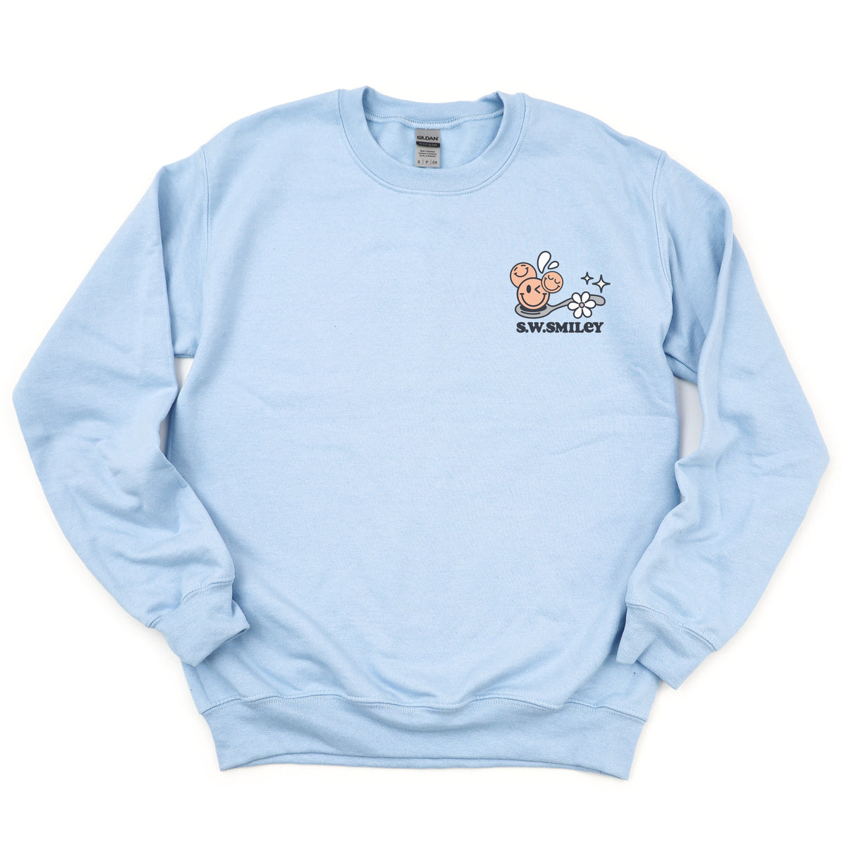 S.W.Smiley Life Is Better Cereal - Women's Graphic Sweatshirt