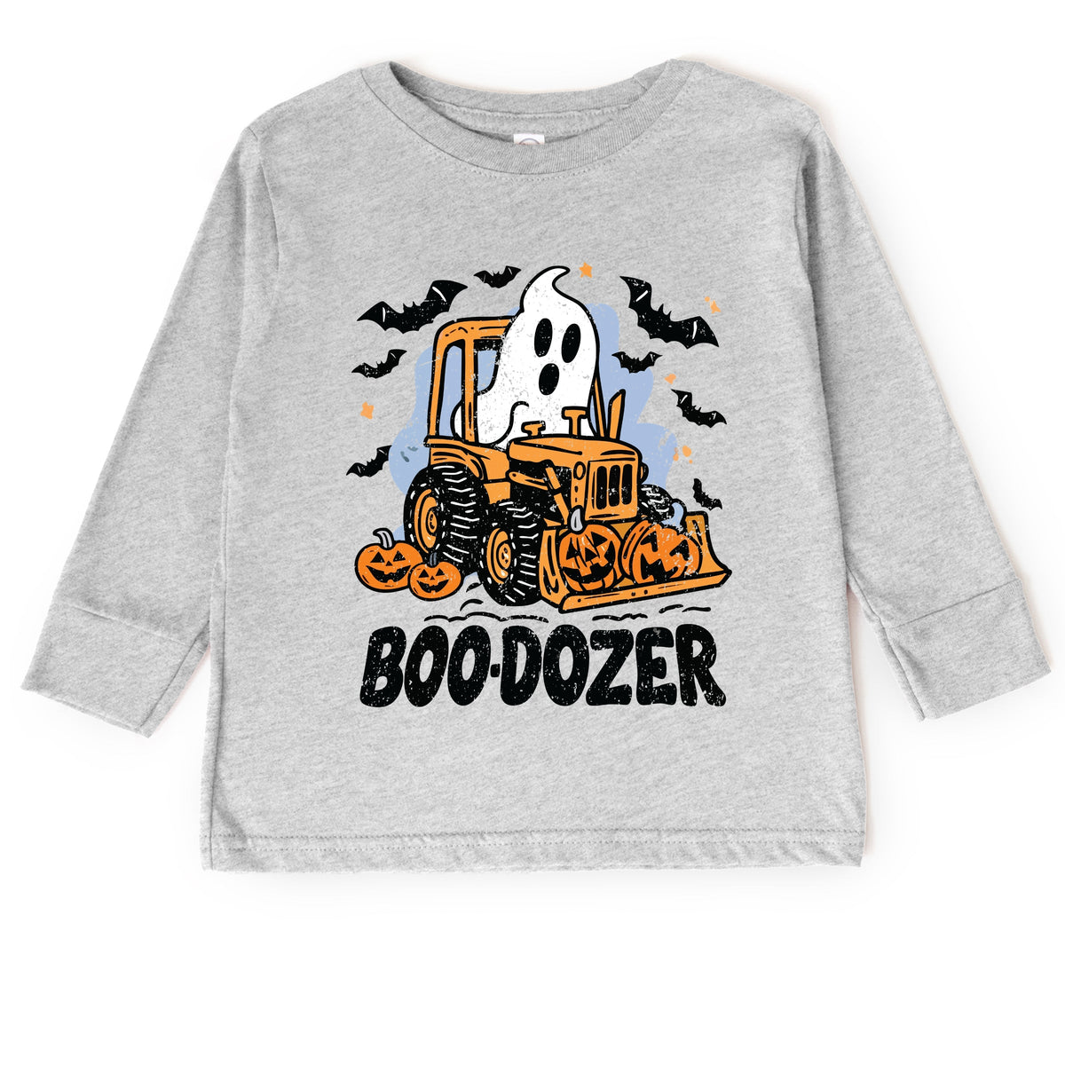 Boodozer Pumpkins - Toddler Long Sleeve Graphic Tee