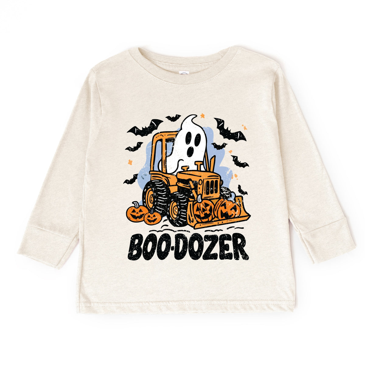 Boodozer Pumpkins - Toddler Long Sleeve Graphic Tee
