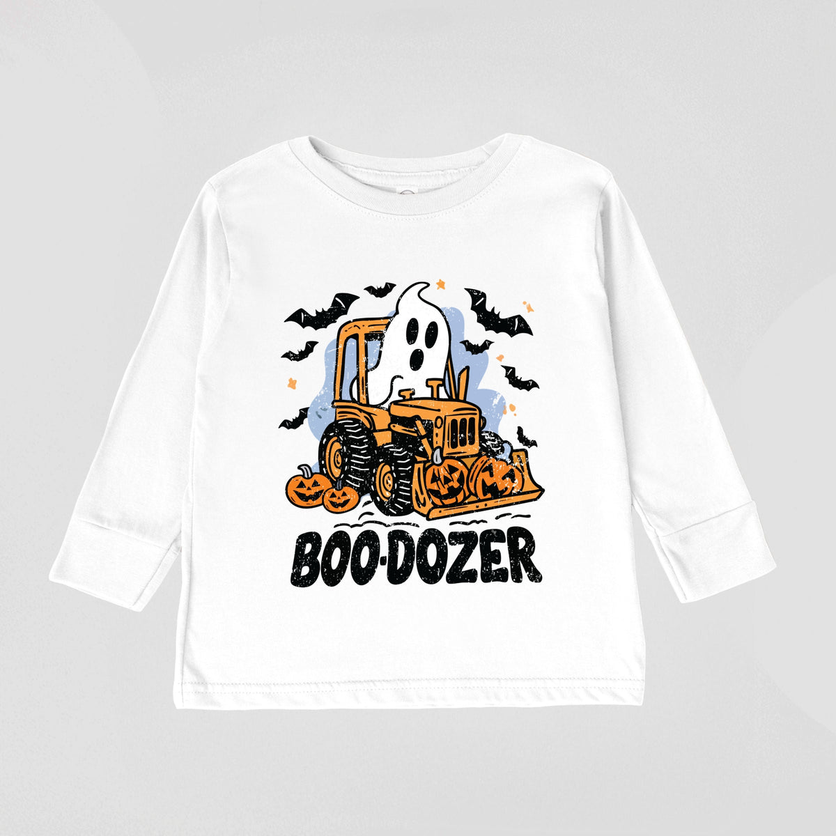 Boodozer Pumpkins - Toddler Long Sleeve Graphic Tee