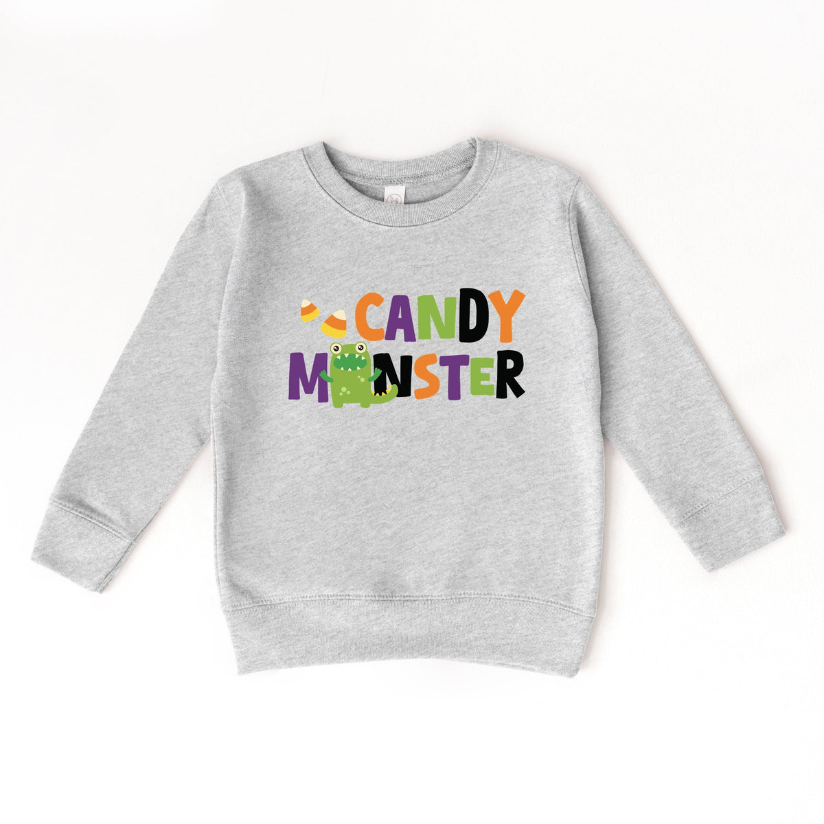 Candy Monster Colorful - Toddler Graphic Sweatshirt