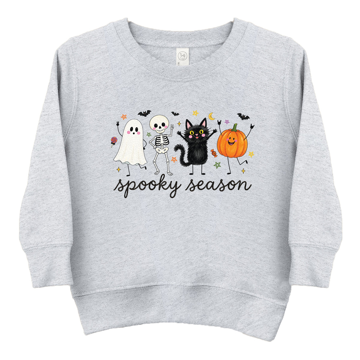 Spooky Season Stick Figures - Toddler Graphic Sweatshirt