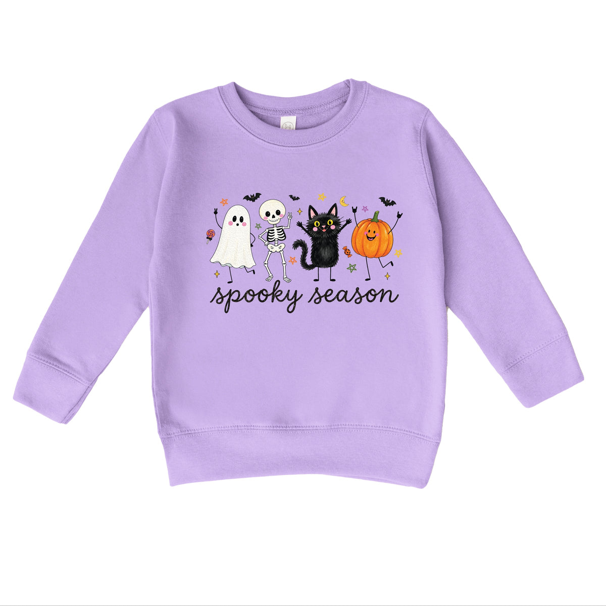 Spooky Season Stick Figures - Toddler Graphic Sweatshirt
