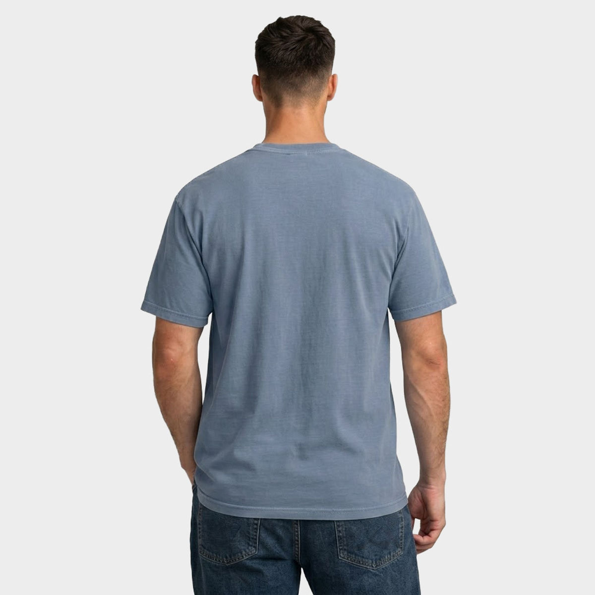 Raised on 90s Country Distressed - Men's Garment Dyed Graphic T-Shirt
