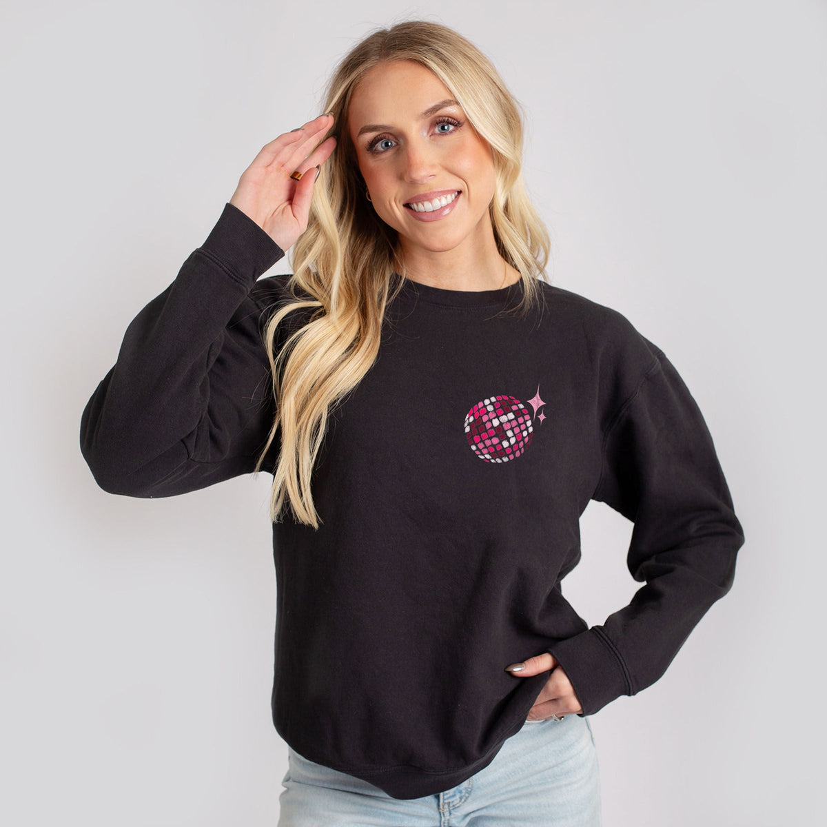 Not My First Disco - Women's Lightweight Garment Dyed Sweatshirt