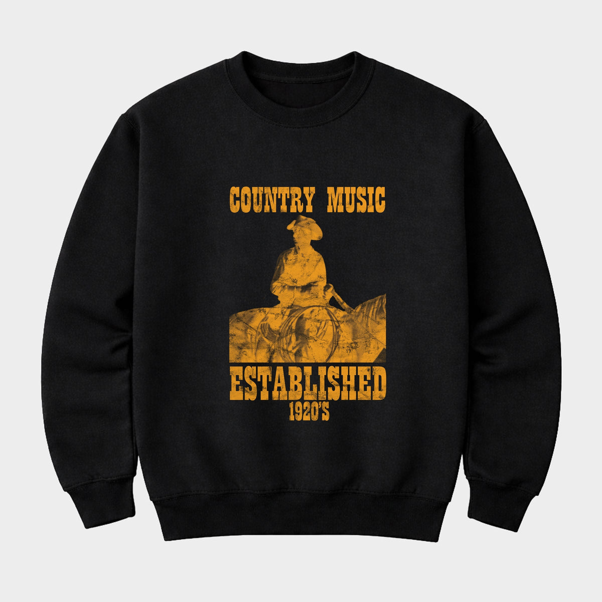 Country Music EST 1920s - Men's Graphic Sweatshirt