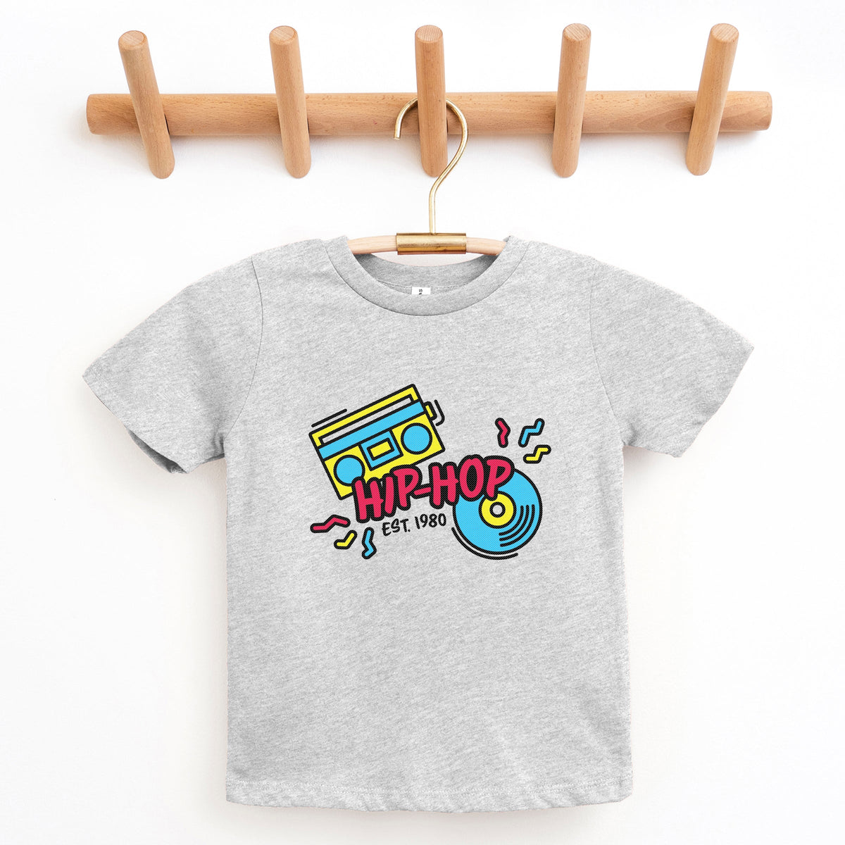 Neon Hip Hop - Youth Short Sleeve Graphic T-Shirt