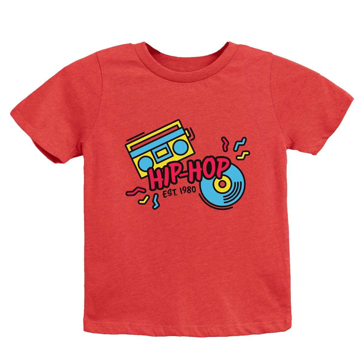 Neon Hip Hop - Youth Short Sleeve Graphic T-Shirt