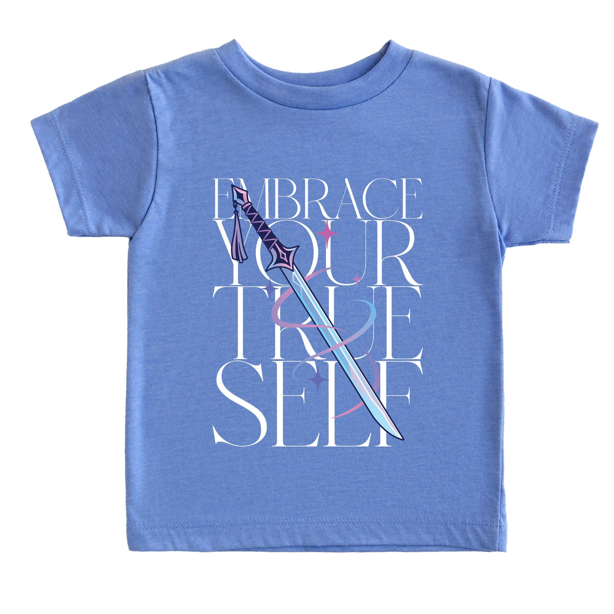 Embrace Your True Self Sword - Toddler Short Sleeve Graphic T-Shirt