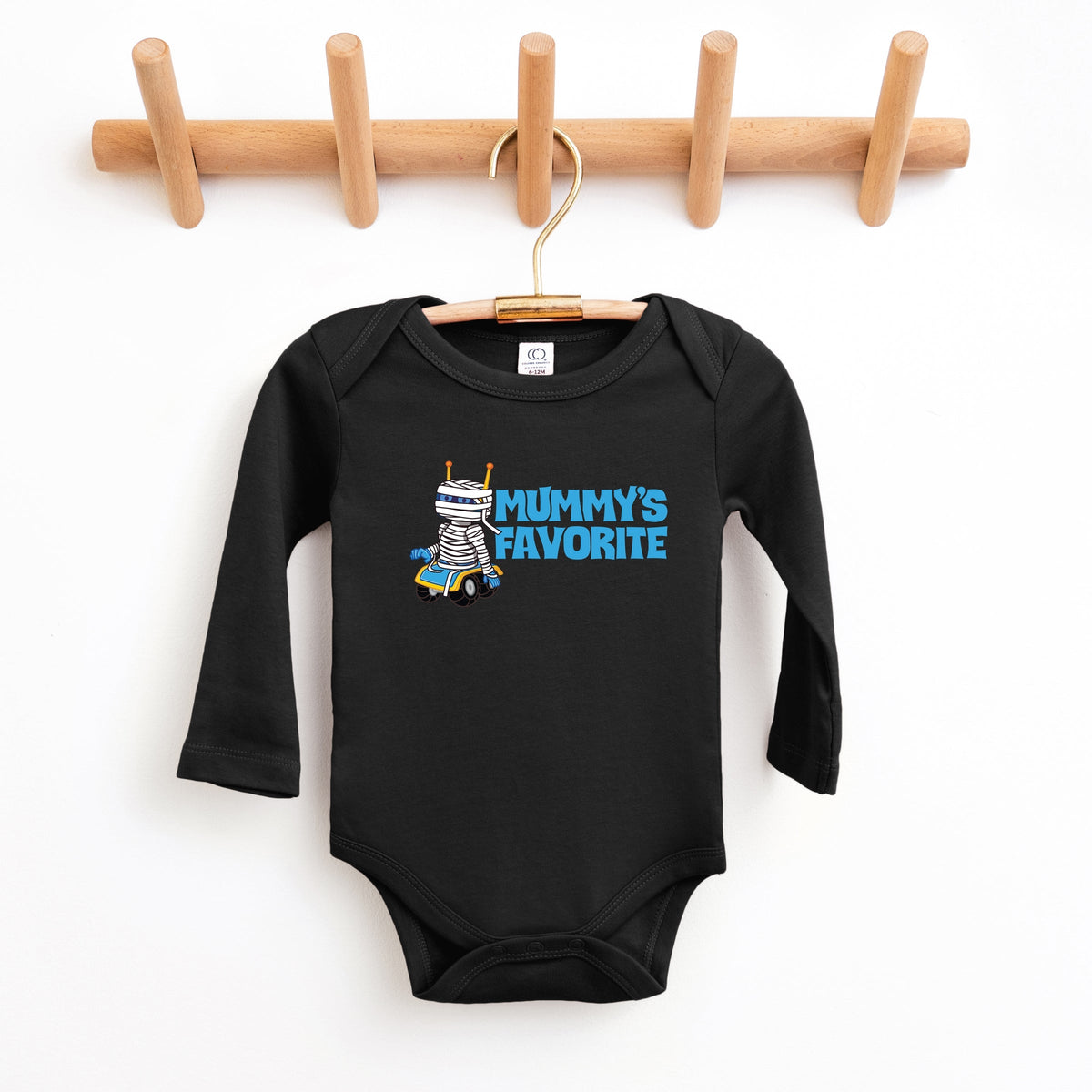Leo The Truck Mummy's Favorite - Baby Long Sleeve Bodysuit