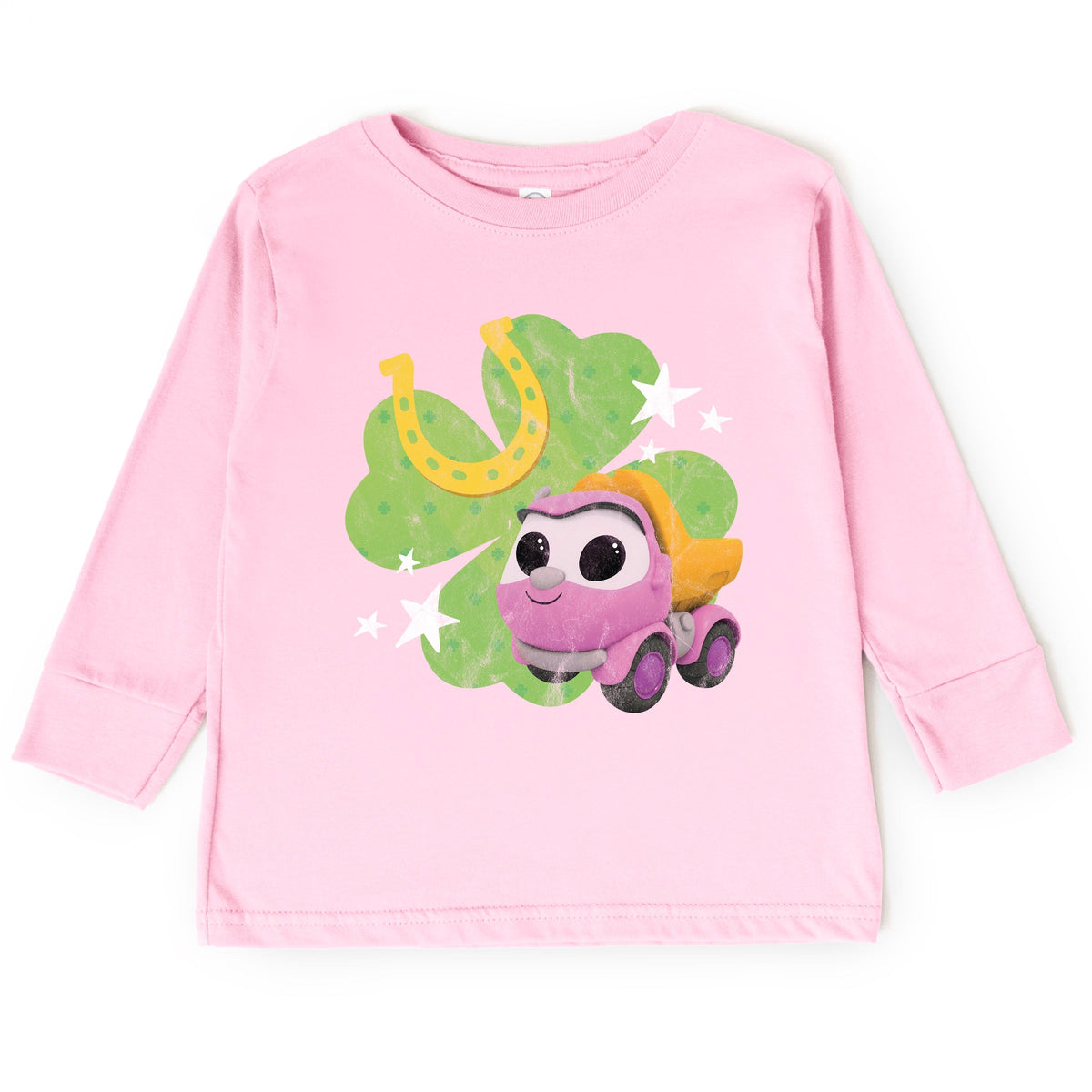 Leo the Truck Lea Clover - Toddler Long Sleeve Graphic Tee