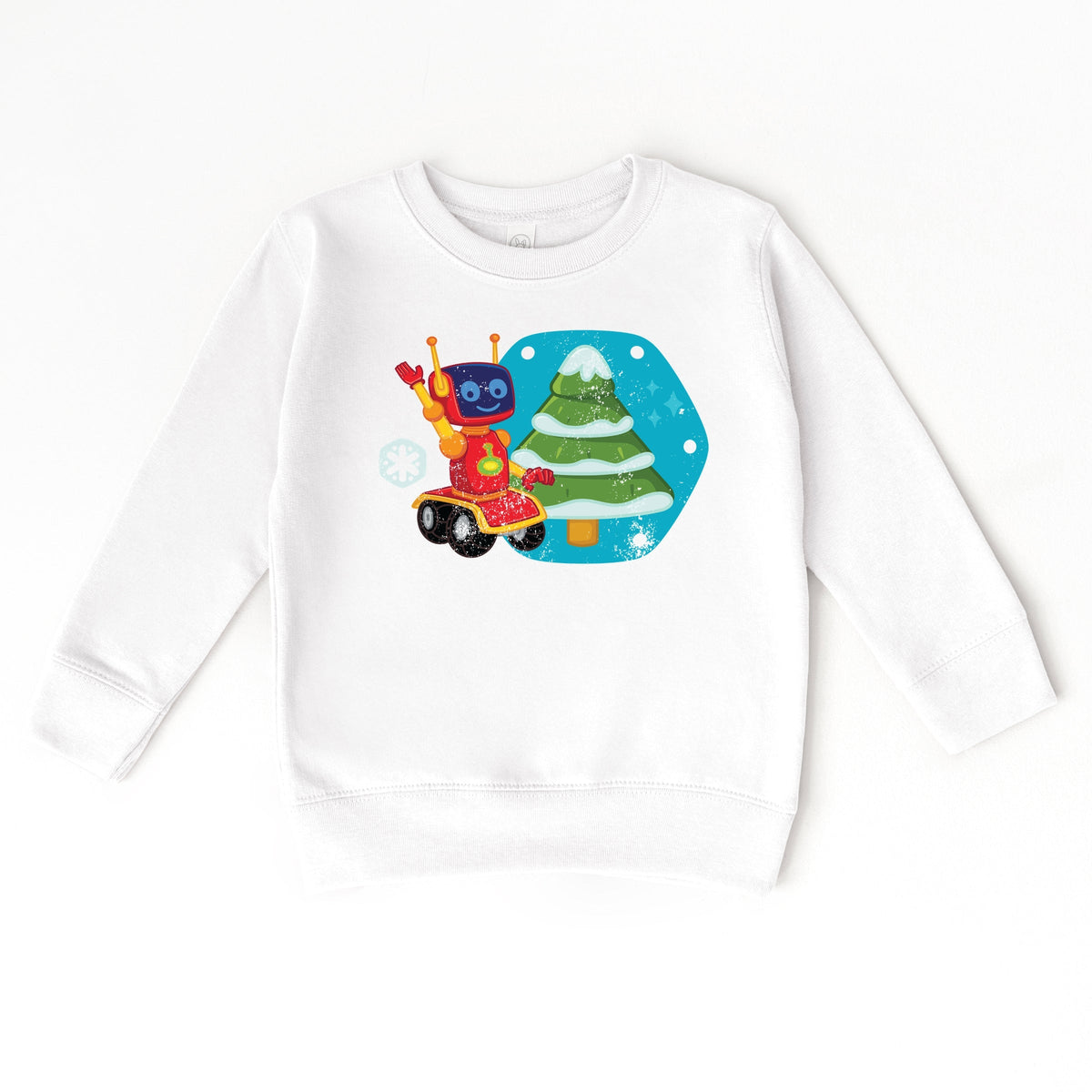 Leo the Truck Robot Holiday - Kids Toddler Sweatshirt