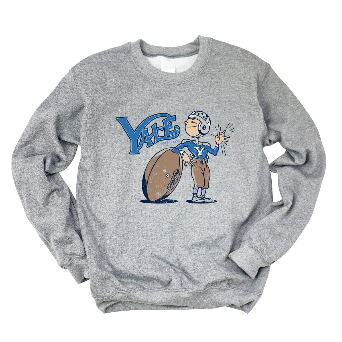 Yale University Football Character - Women's Graphic Sweatshirt