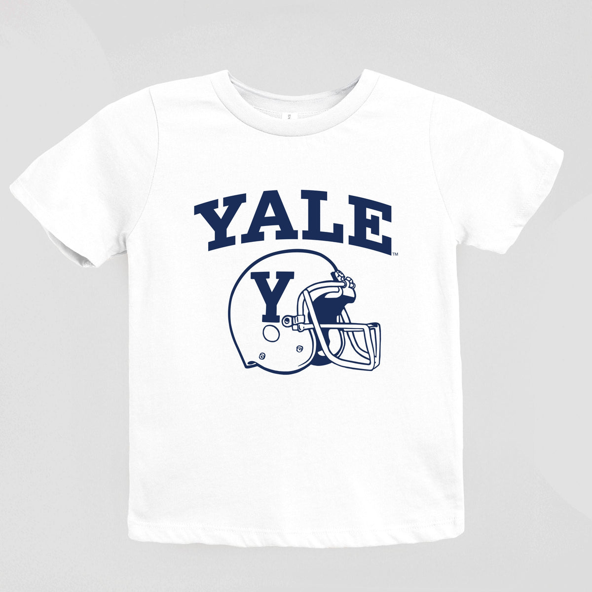 Yale Football Helmet - Youth Short Sleeve Graphic T-Shirt