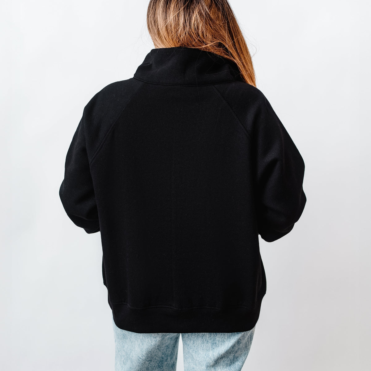 Yale Y - Women's Quarter Zip Fleece Graphic Sweatshirt