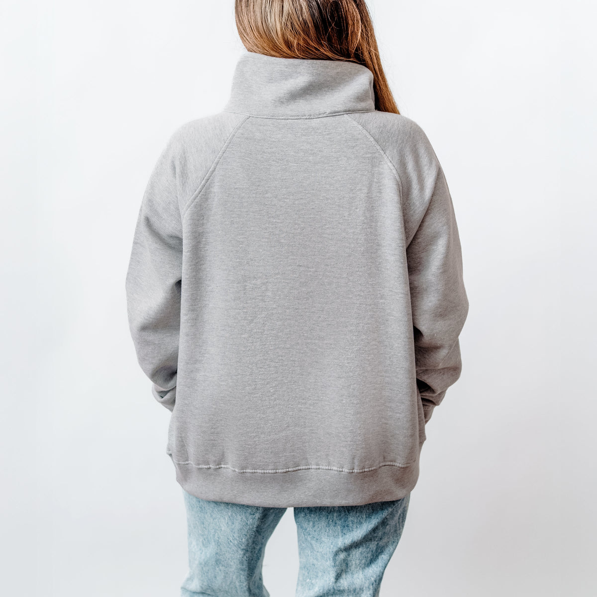 Yale Y - Women's Quarter Zip Fleece Graphic Sweatshirt