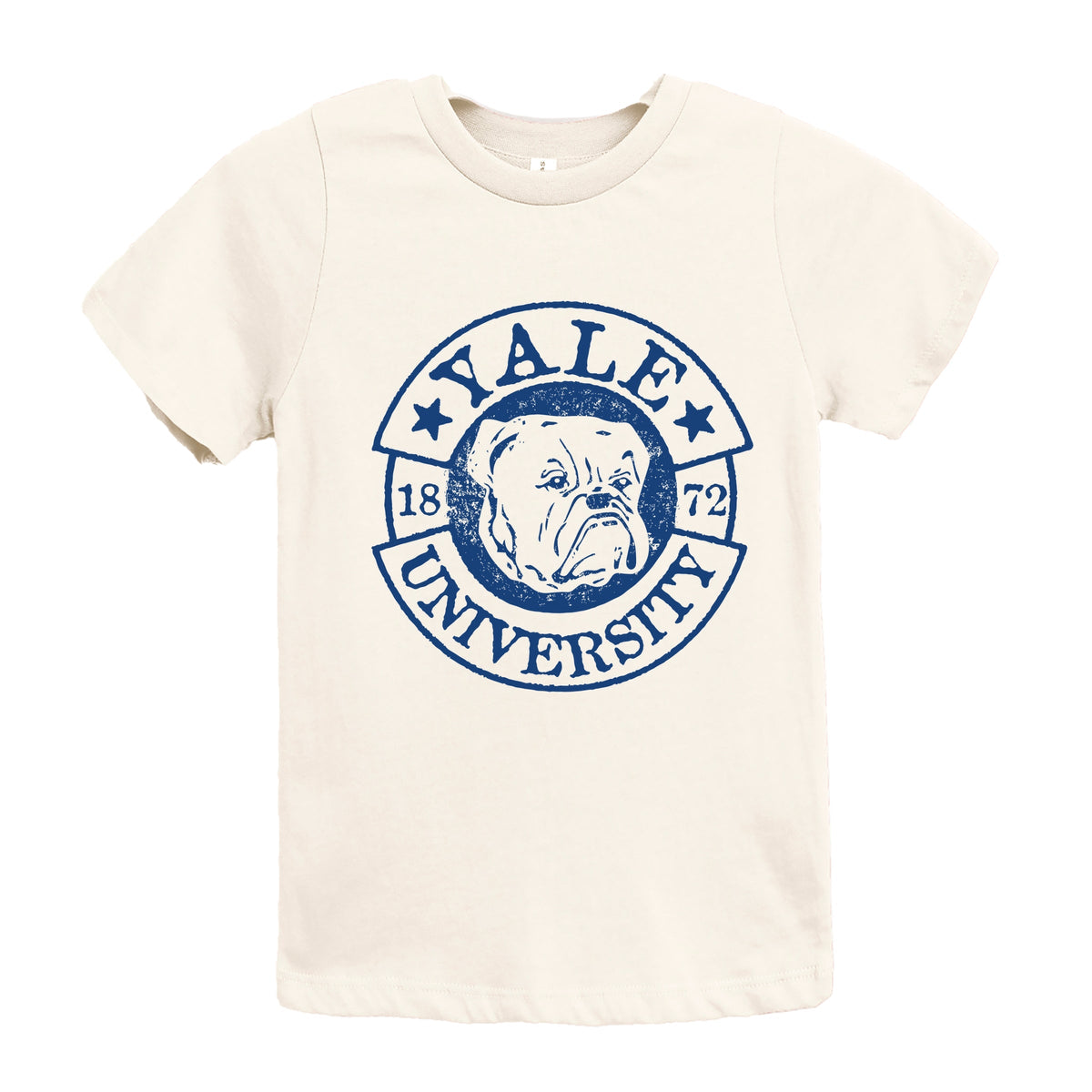 Yale University Bulldog Circle - Youth Short Sleeve Graphic T-Shirt