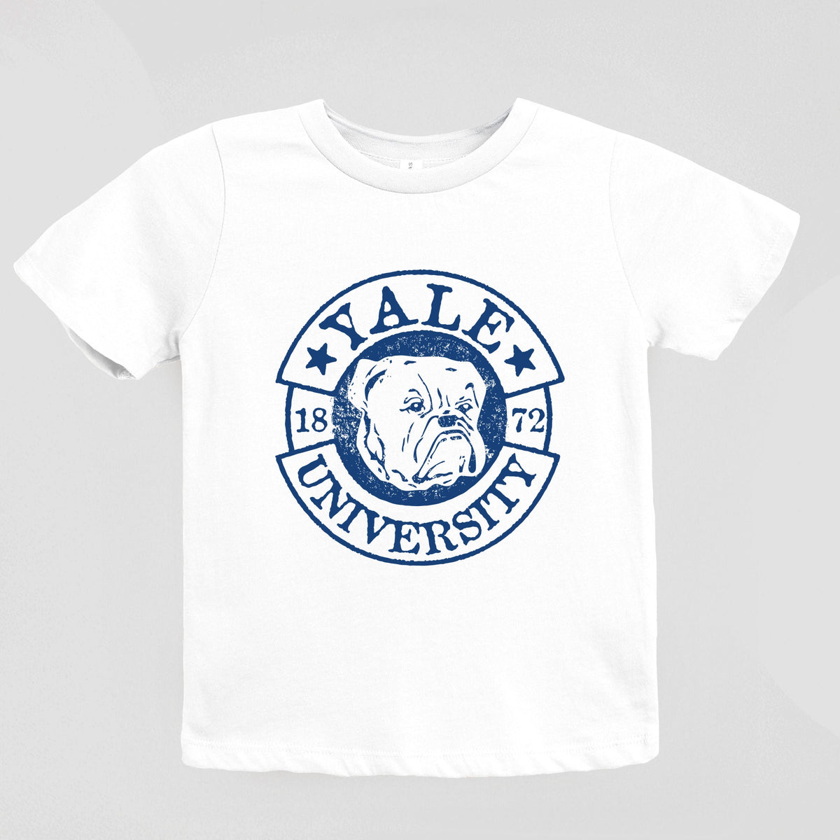 Yale University Bulldog Circle - Youth Short Sleeve Graphic T-Shirt