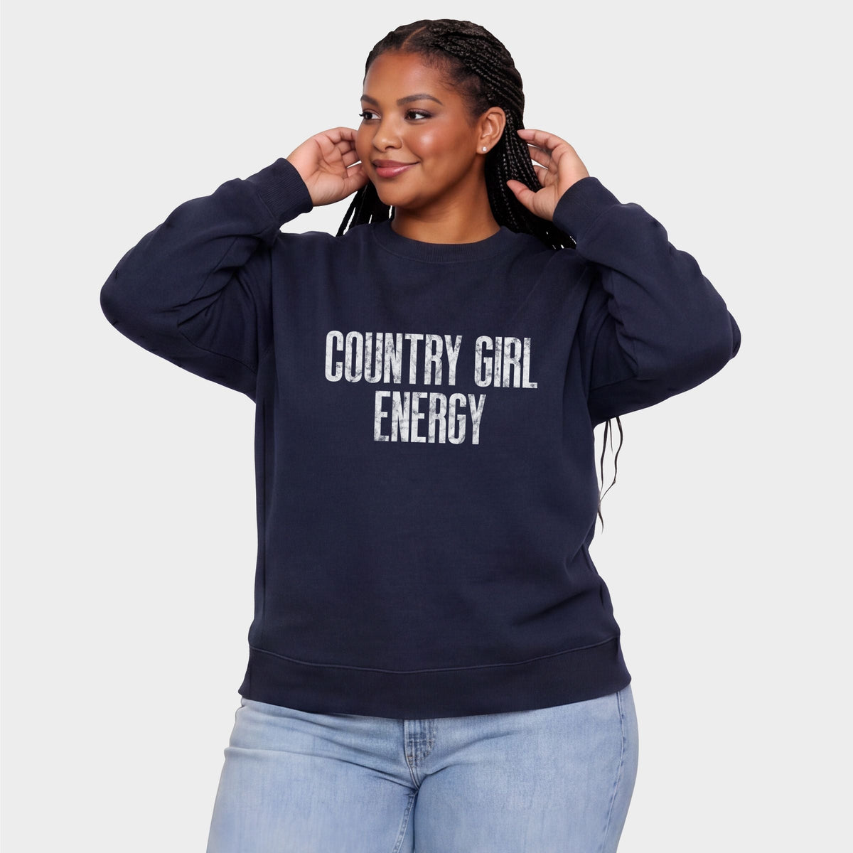 Country Girl Energy - Women's Plus Sweatshirt