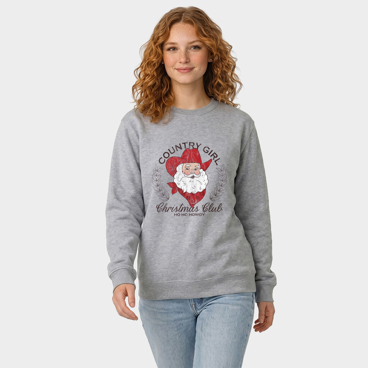 Country Girl Christmas Club - Women's Graphic Sweatshirt
