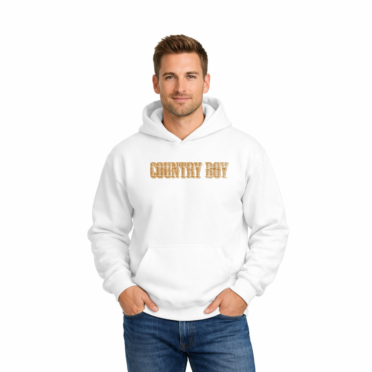 Country Boy® Wood Grain - Men's Graphic Hoodie