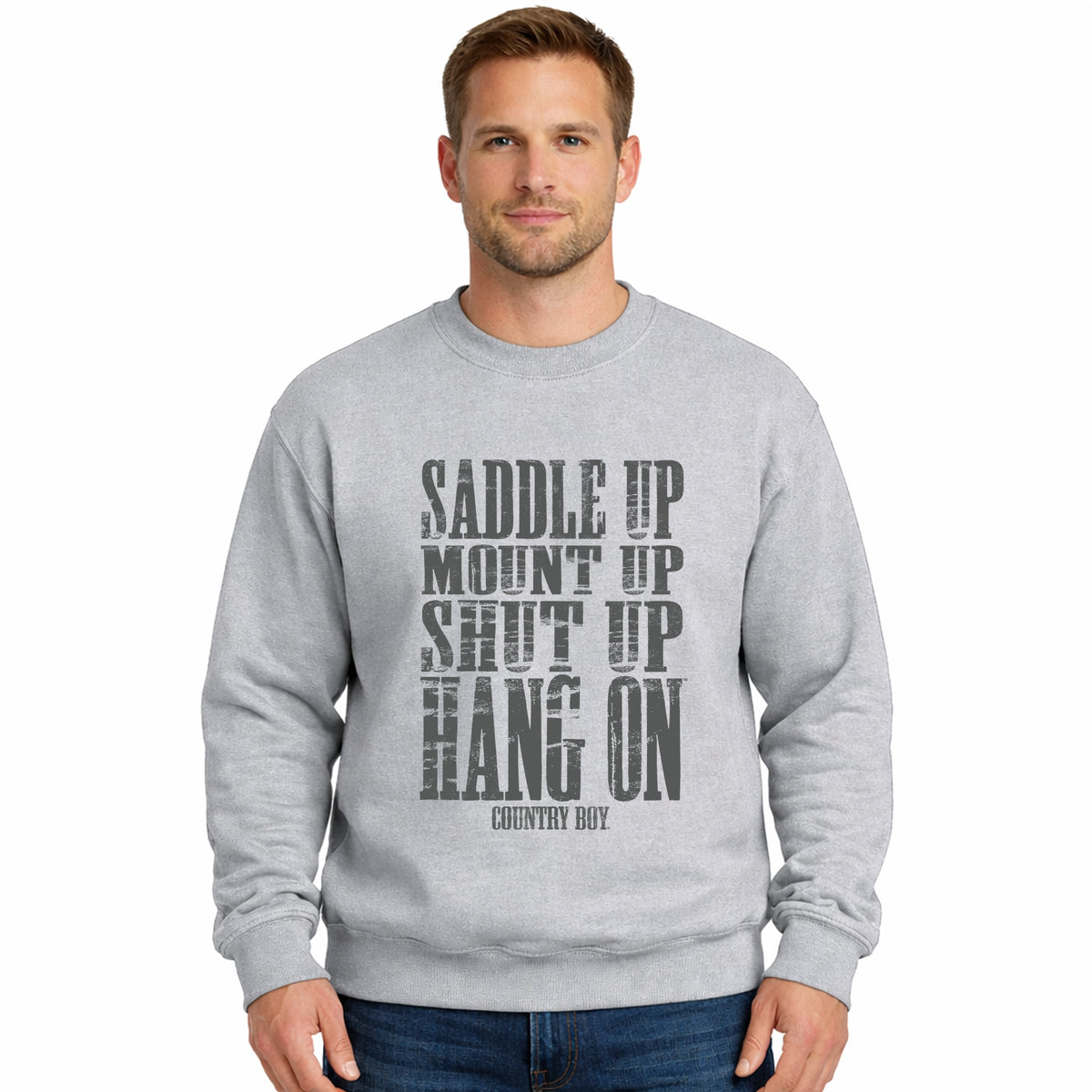 Country Boy® Saddle Up - Men's Graphic Sweatshirt