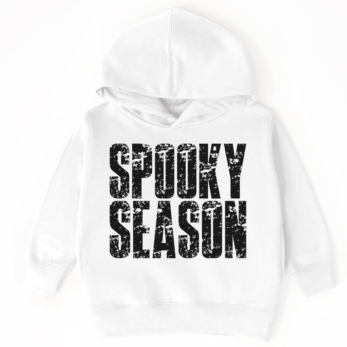 Spooky Season Block Distressed - Toddler Hoodie