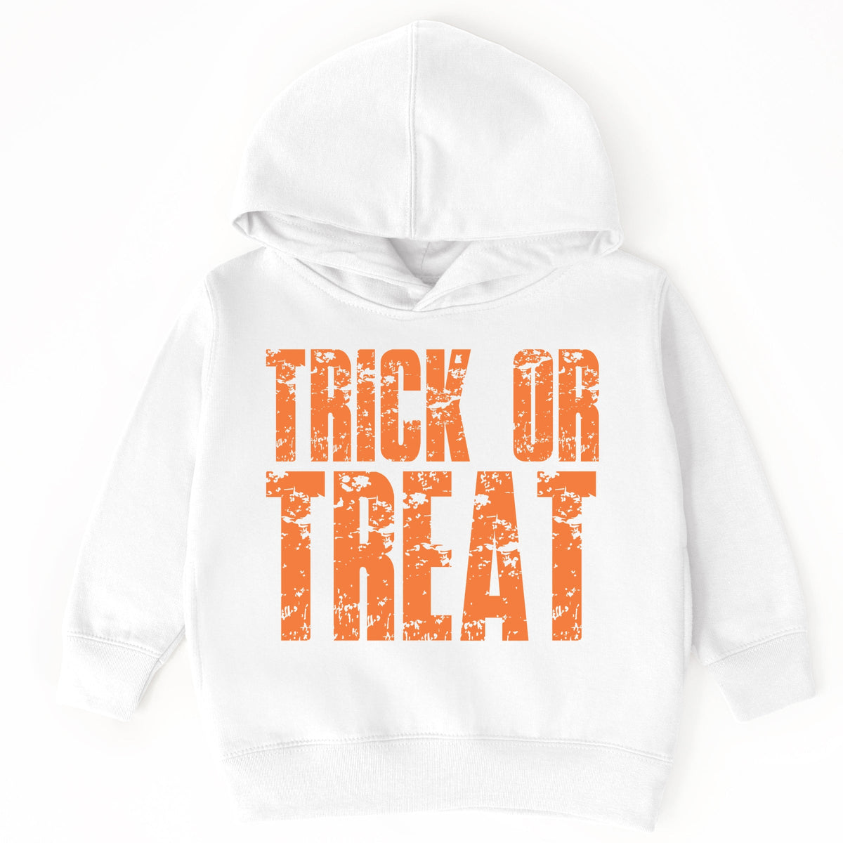 Trick or Treat Block Distressed - Toddler Hoodie