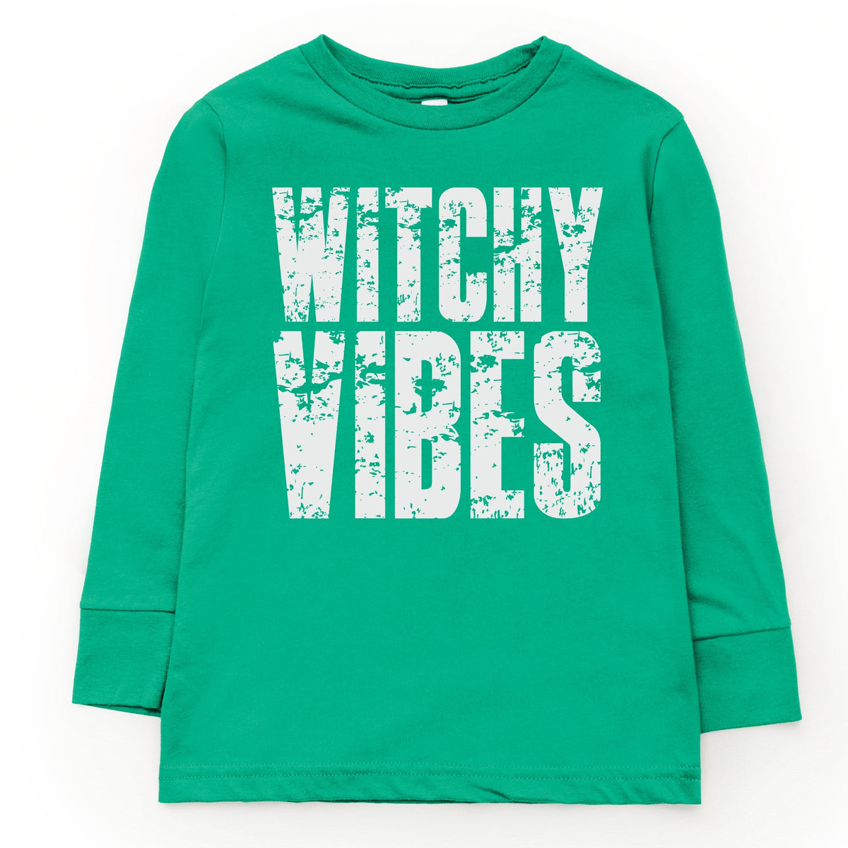 Witchy Vibes - Youth Long Sleeve Graphic T-Shirt