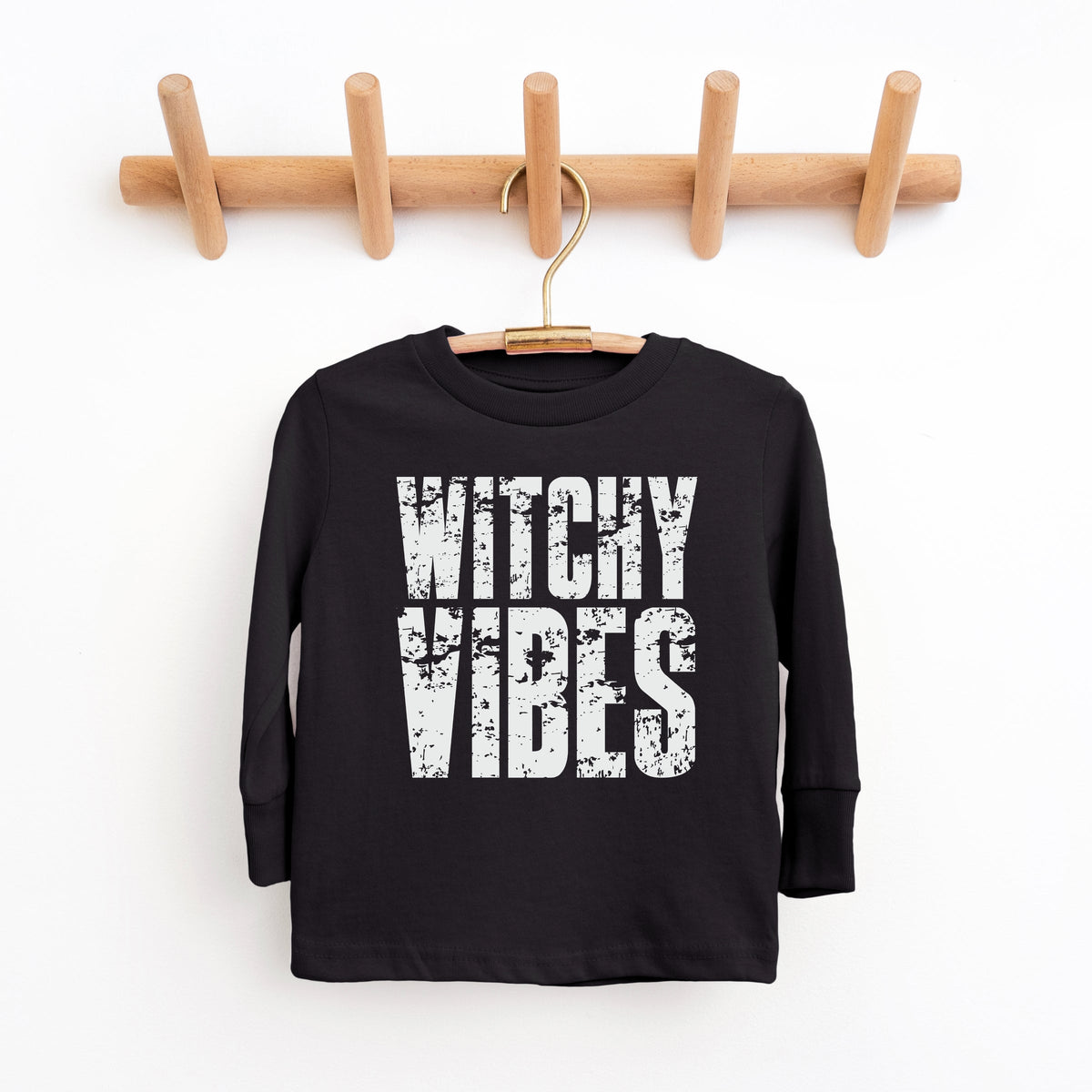 Witchy Vibes - Youth Long Sleeve Graphic T-Shirt
