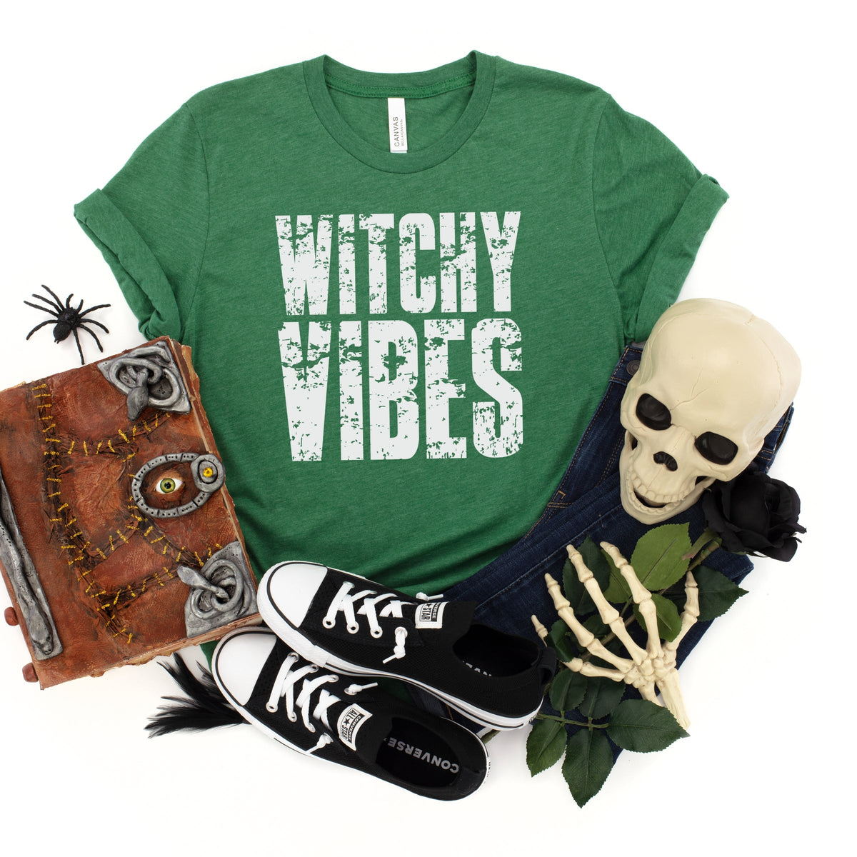 Witchy Vibes - Youth Short Sleeve Graphic T-Shirt