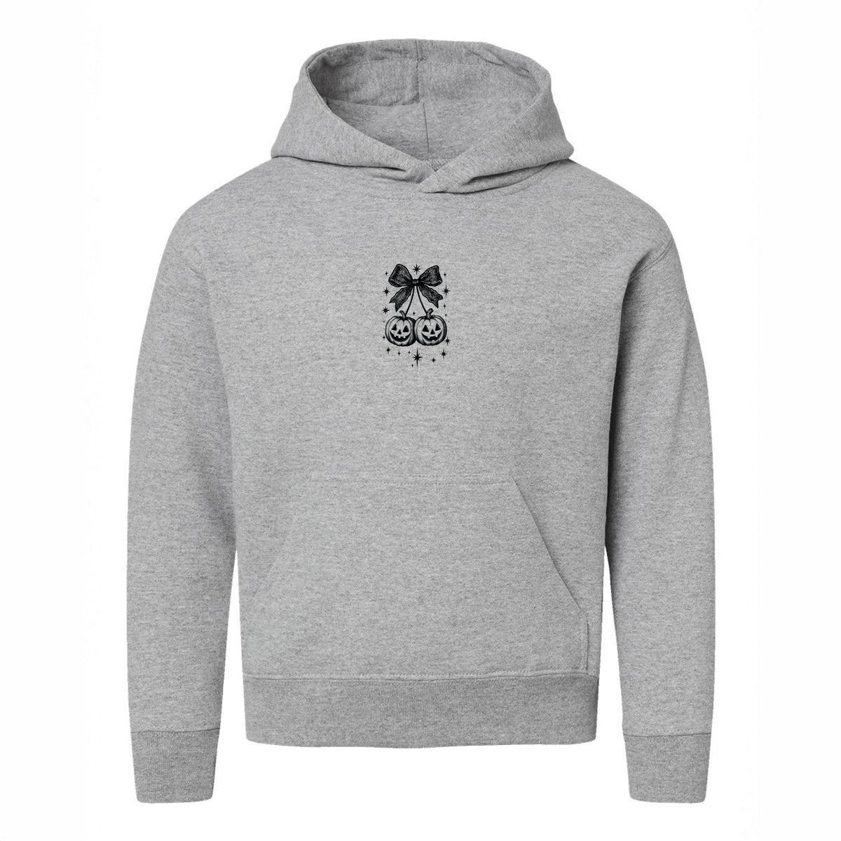 Pumpkin Cherries Stars - Youth Graphic Hoodie