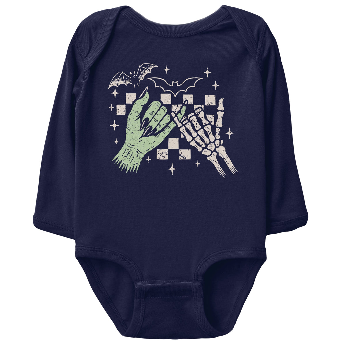 Pinky Promise Skeleton - Infant Long Sleeve Bodysuit
