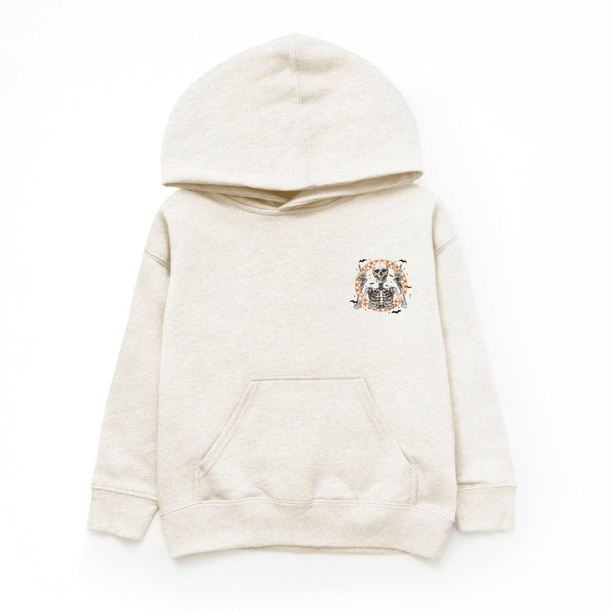 Peace Sign Skeleton - Youth Graphic Hoodie