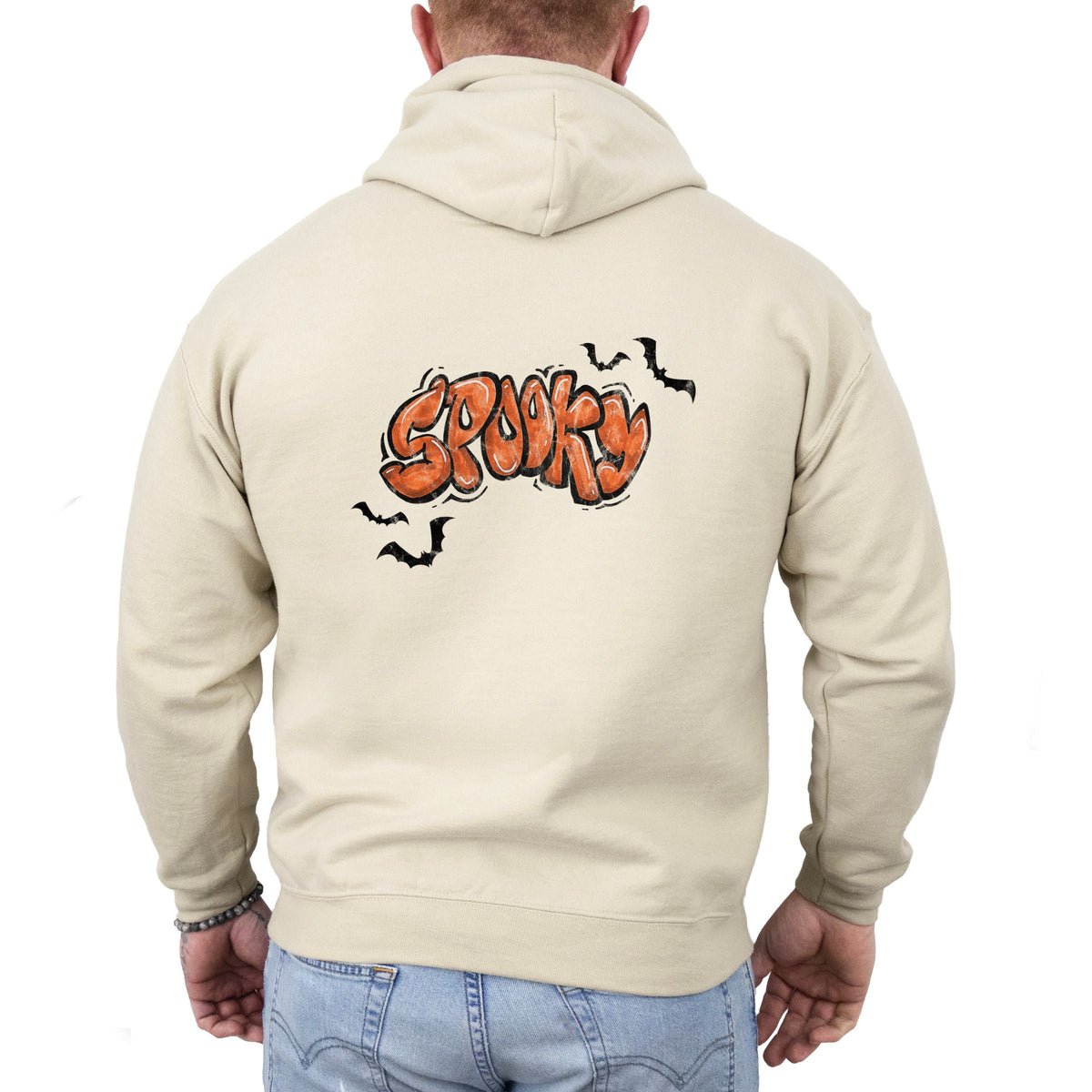 Spooky Graffiti - Men's Graphic Hoodie