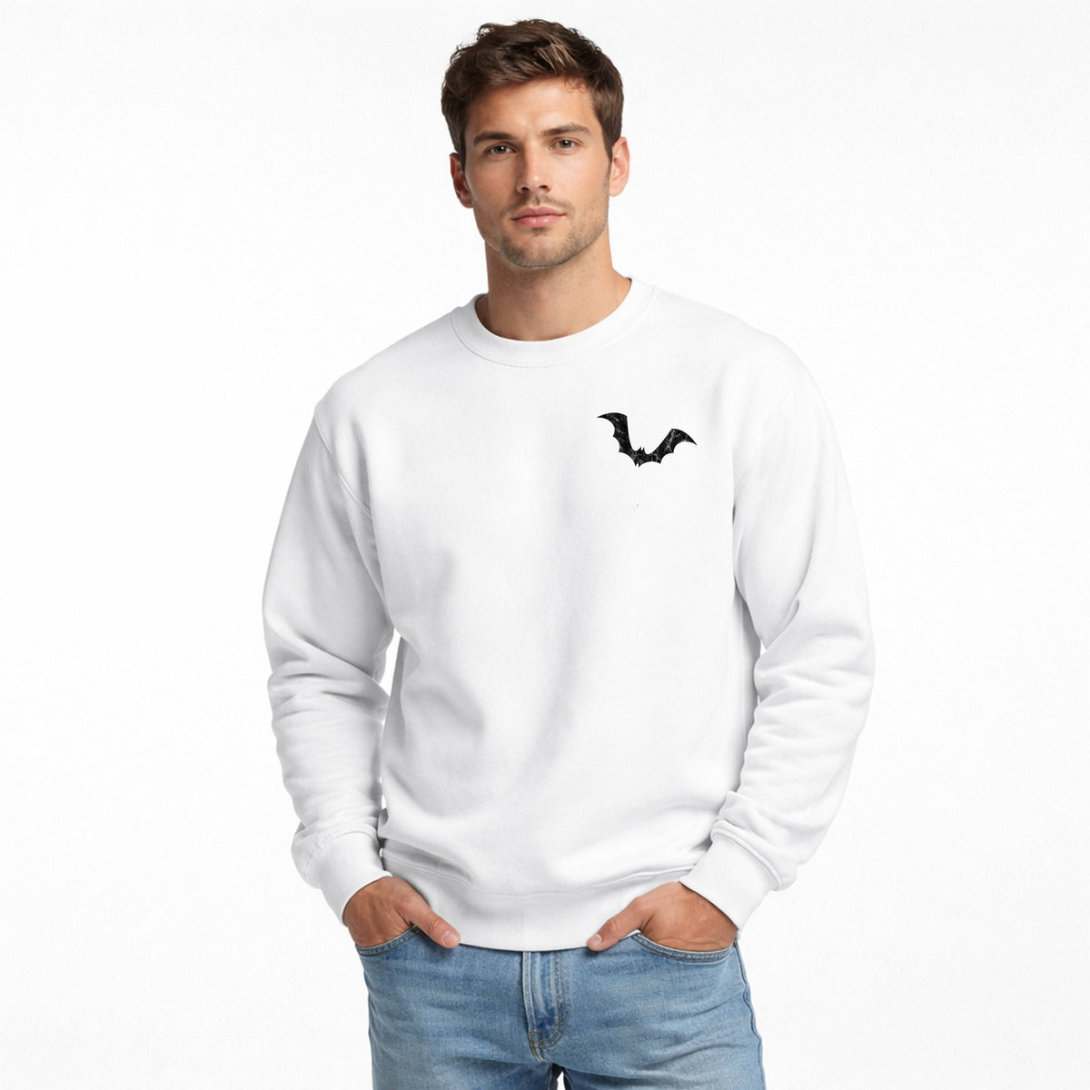 Spooky Graffiti - Men's Graphic Sweatshirt