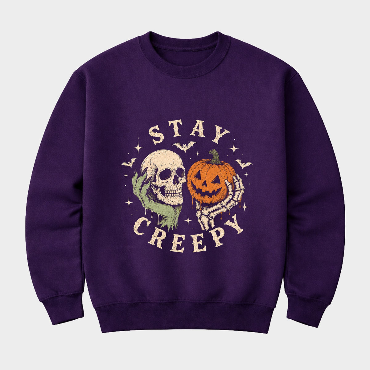 Stay Creepy - Women's Graphic Sweatshirt
