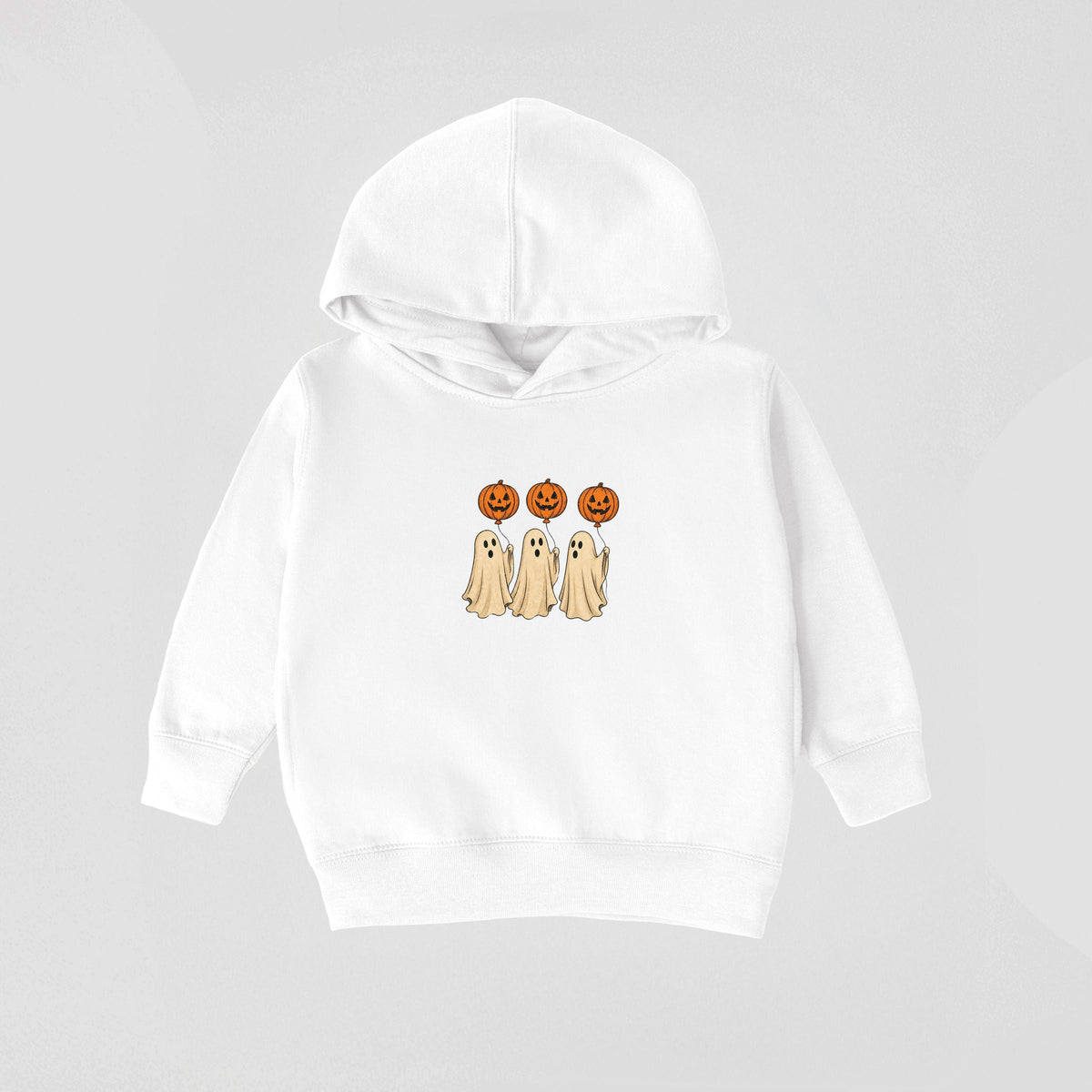 Ghosts With Pumpkins - Toddler Hoodie