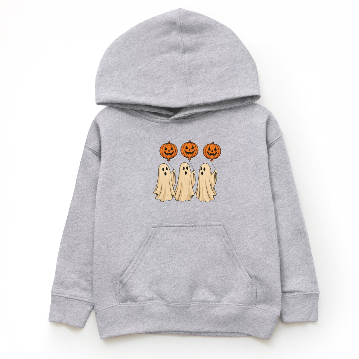 Ghosts With Pumpkins - Youth Graphic Hoodie