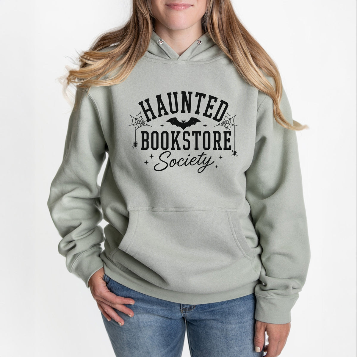 Haunted Bookstore - Women's Graphic Hoodie
