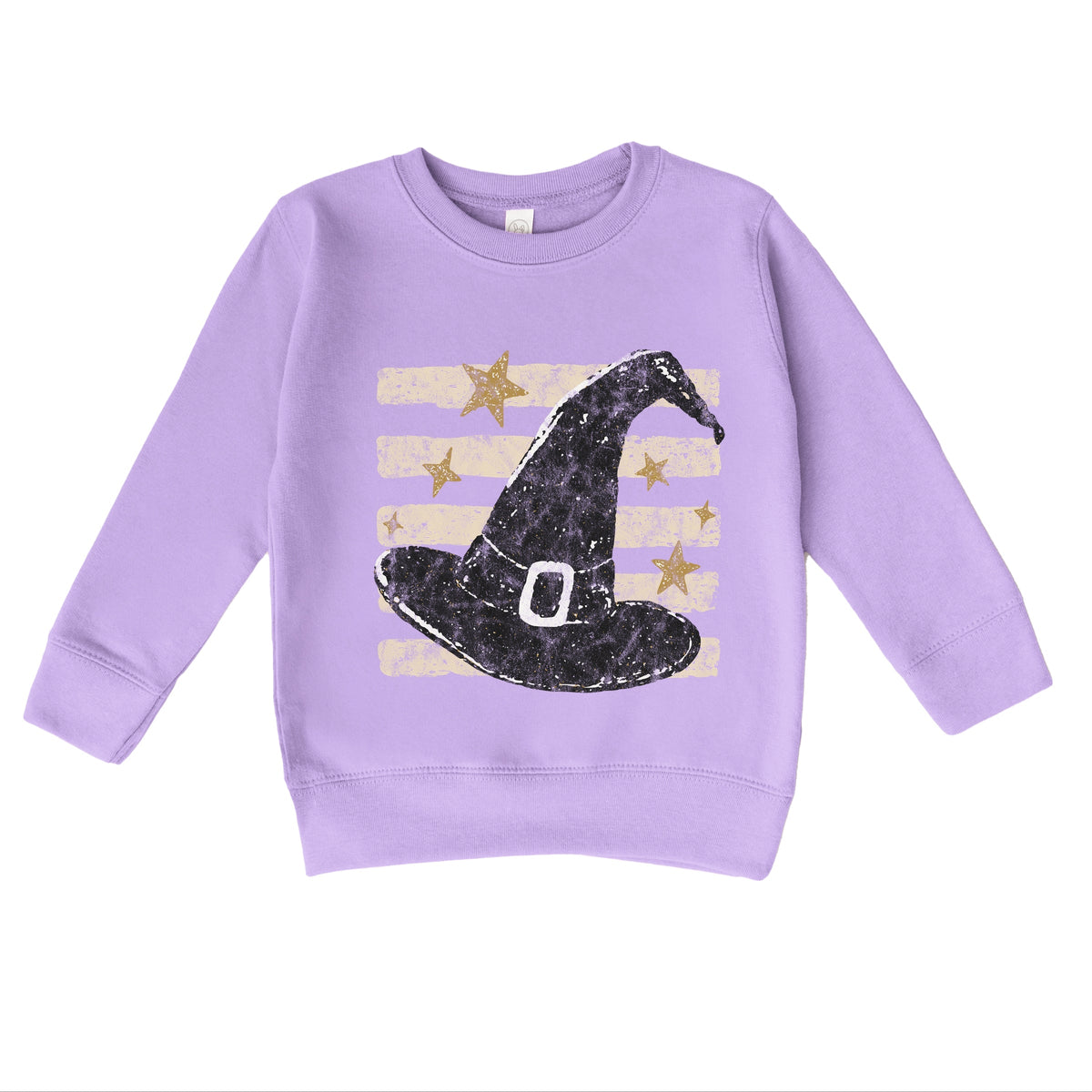 Witch Hat Stripes - Toddler Graphic Sweatshirt