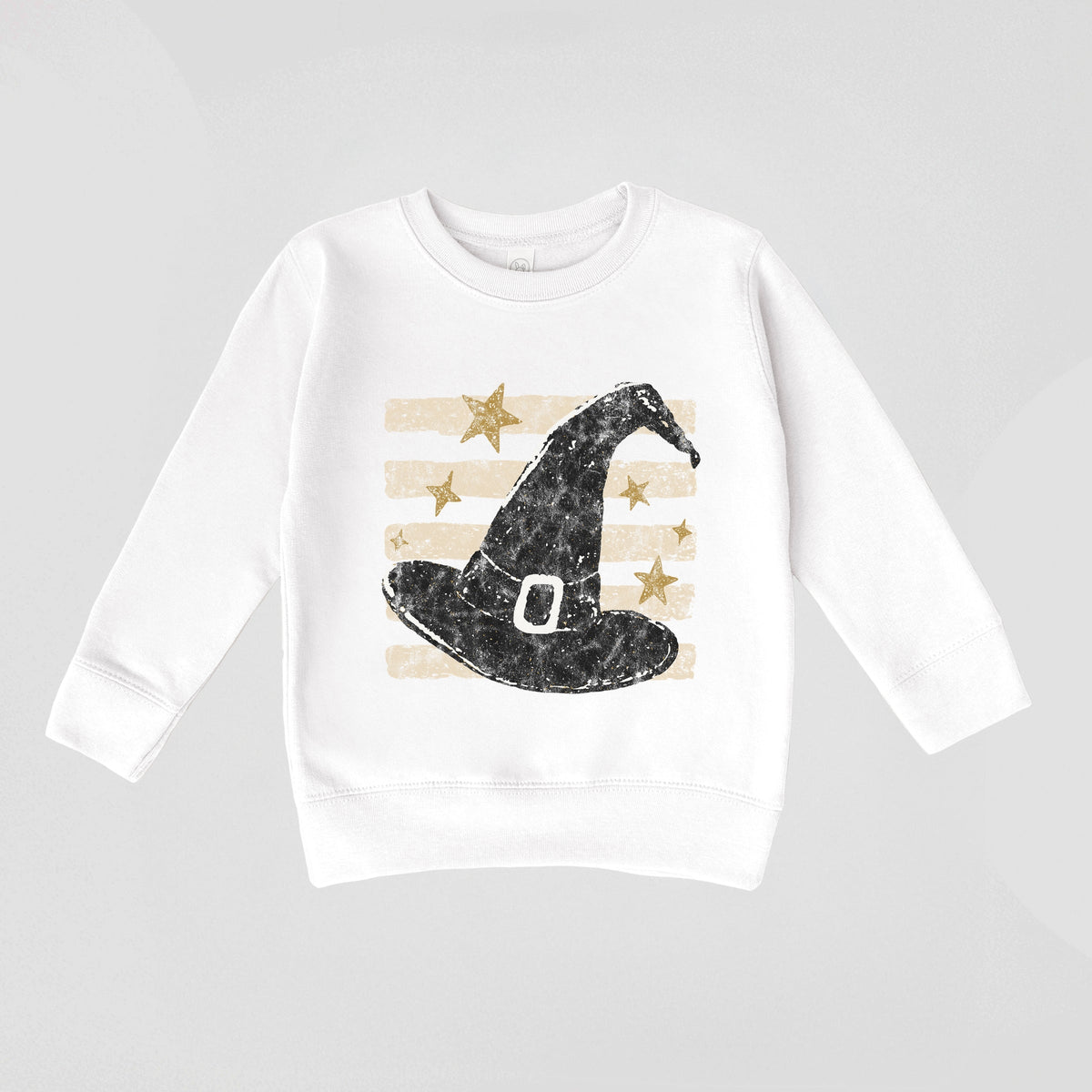 Witch Hat Stripes - Toddler Graphic Sweatshirt