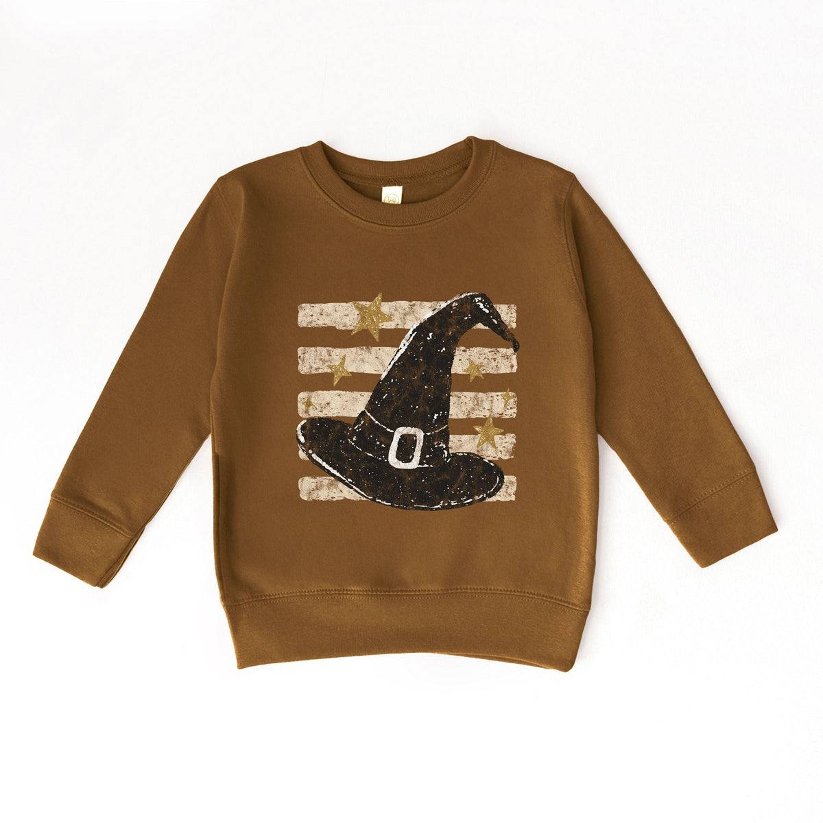 Witch Hat Stripes - Toddler Graphic Sweatshirt