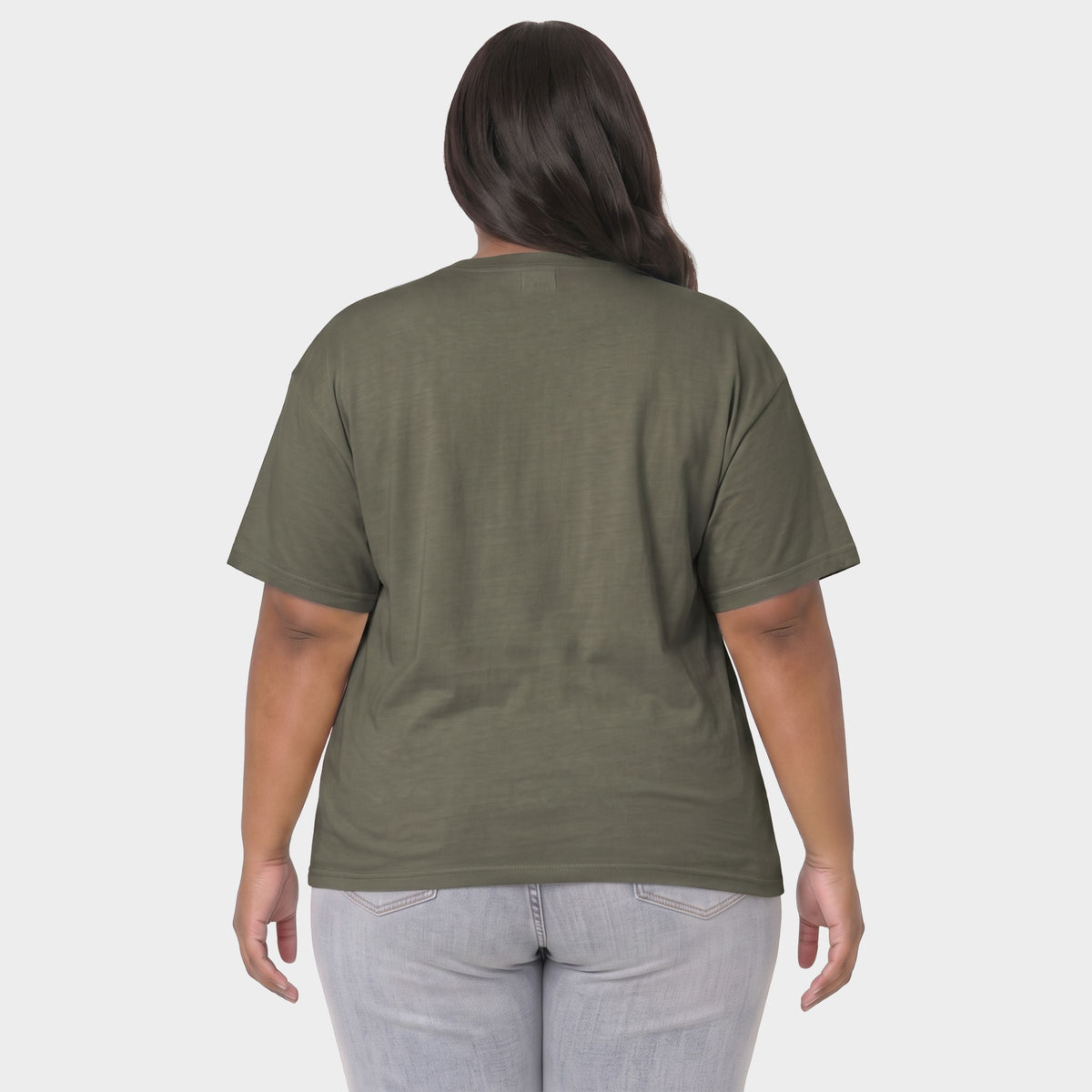 Tis The Season Jack O Lantern - Women's Plus Sized Garment Dyed Graphic T-Shirt