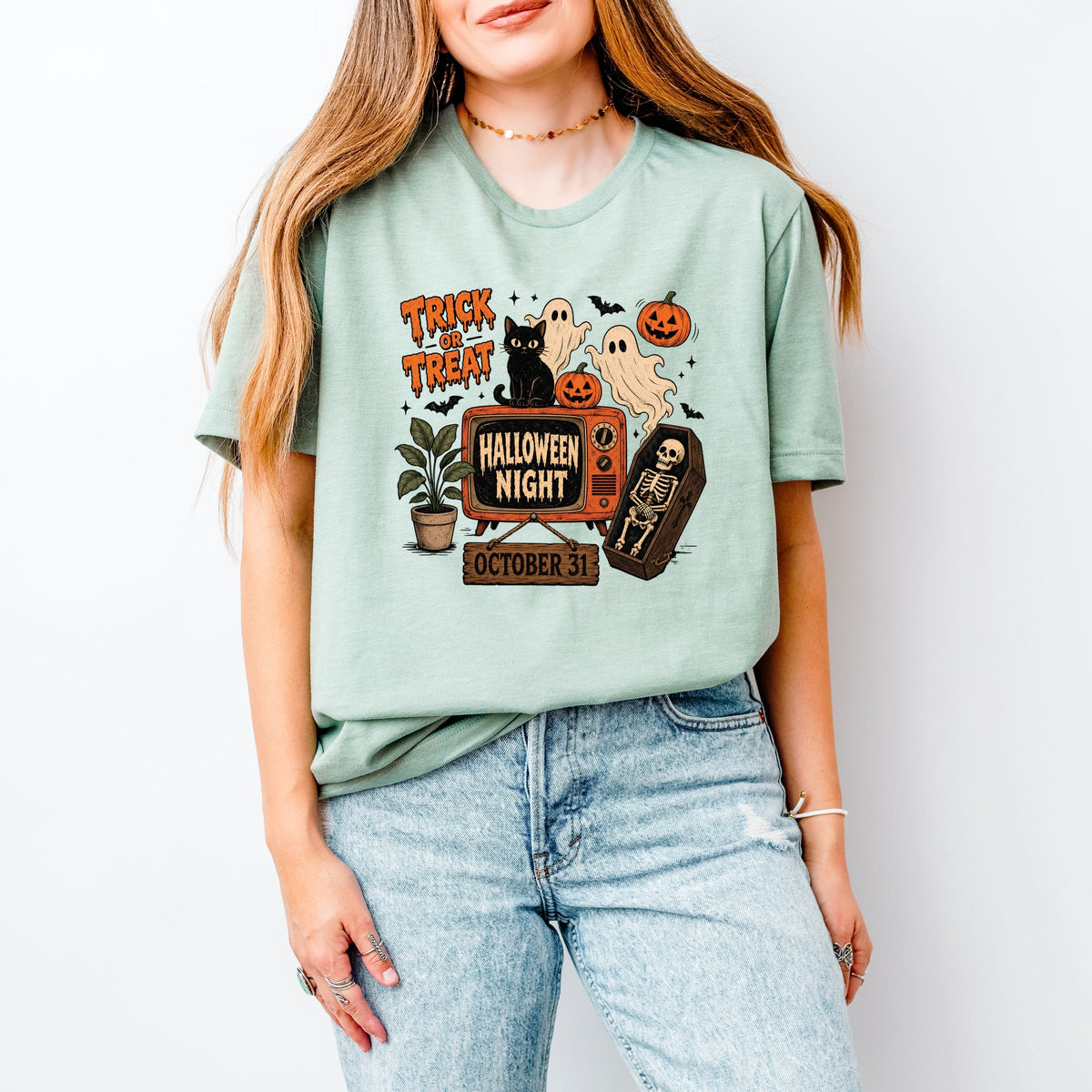 Trick Or Treat TV - Women's Short Sleeve Graphic T-Shirt