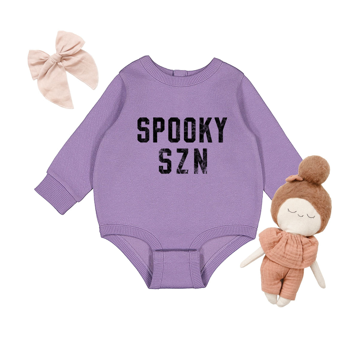 Spooky SZN Varsity - Infant Fleece BodySuit