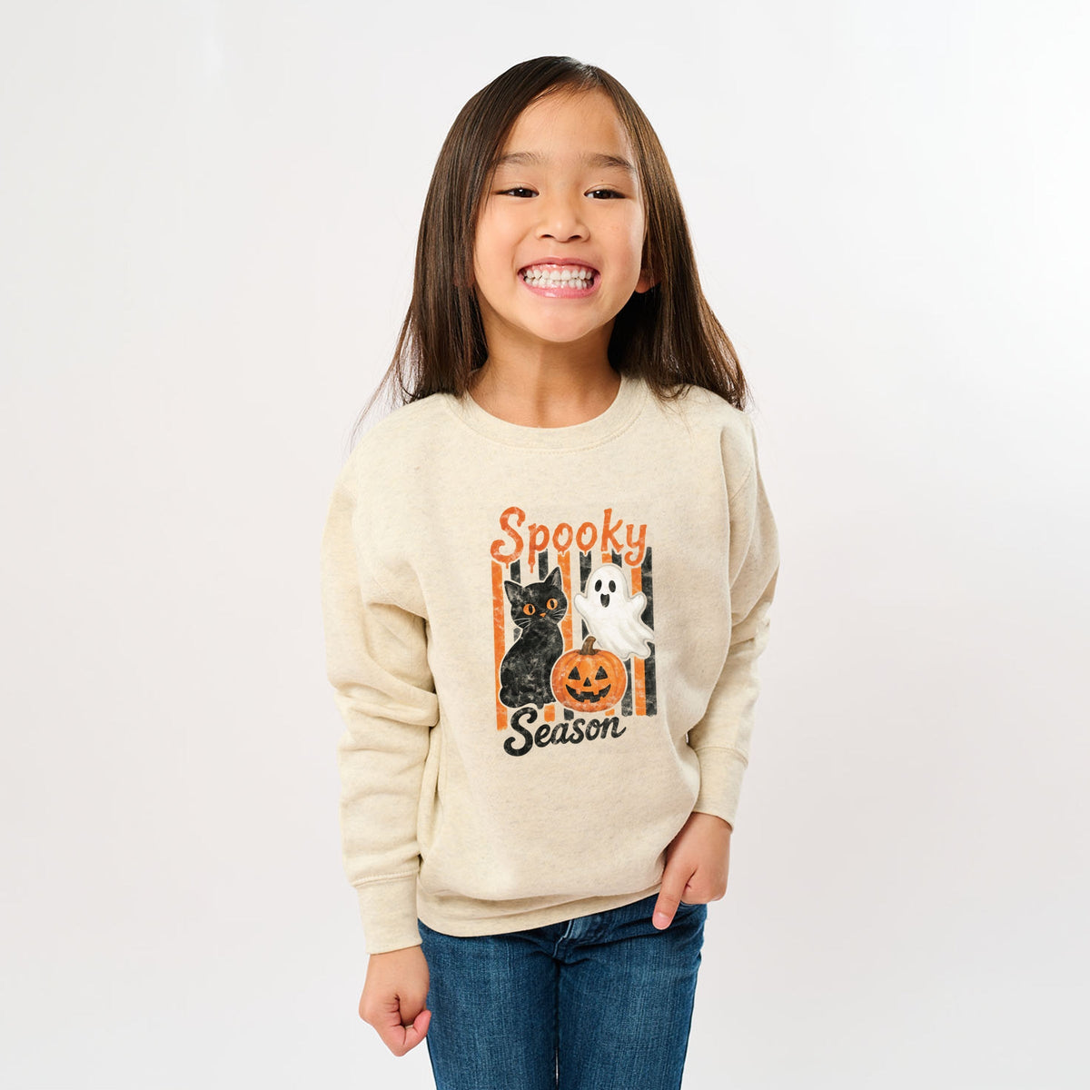 Spooky Season Characters - Youth Graphic Sweatshirt