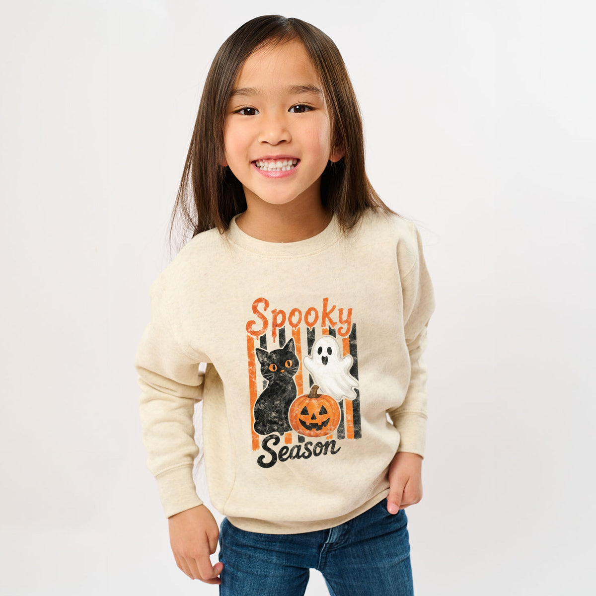 Spooky Season Characters - Youth Graphic Sweatshirt